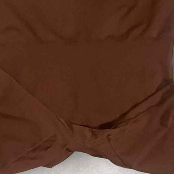 MeMoi 2 pack NWOT HIGH-WAISTED SEAMLESS FIRMING THIGH SHAPER MOCHA & BLACK 1x - Picture 5 of 7